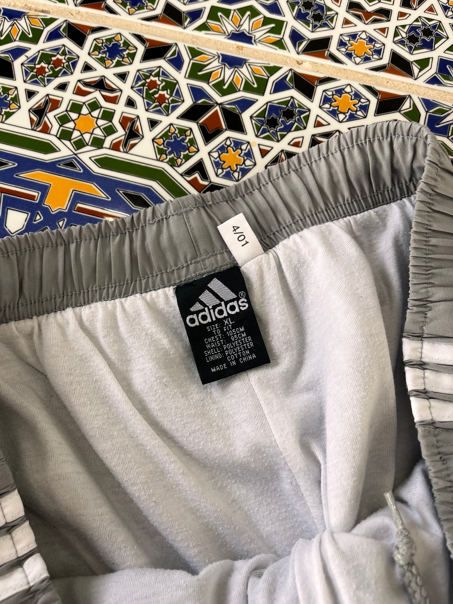 XL adidas track pants