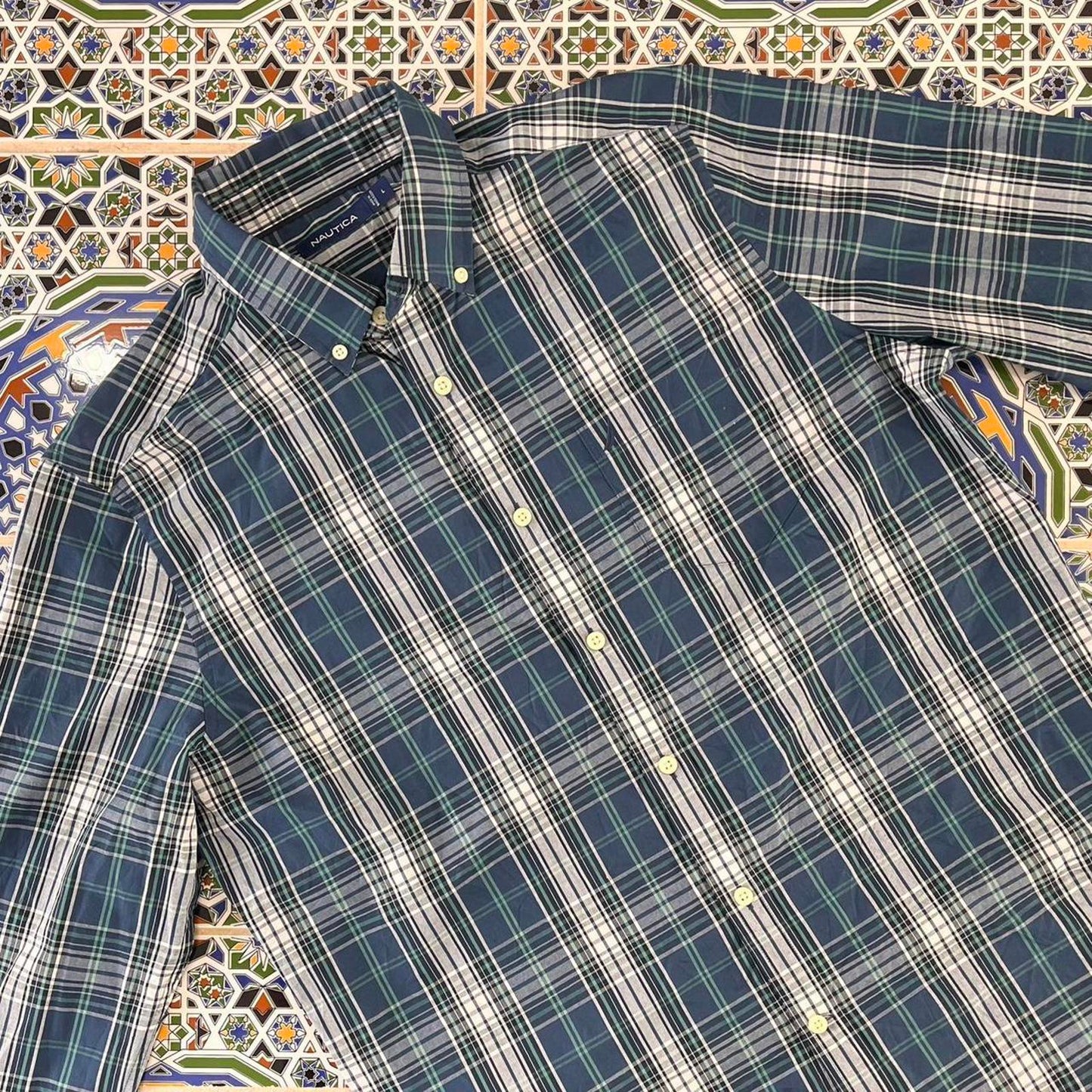 nautica button up shirt