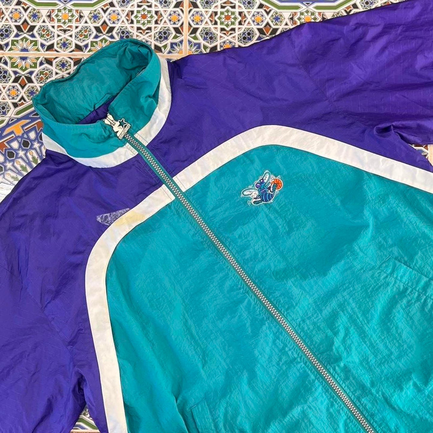 starter charlotte hornets jacket