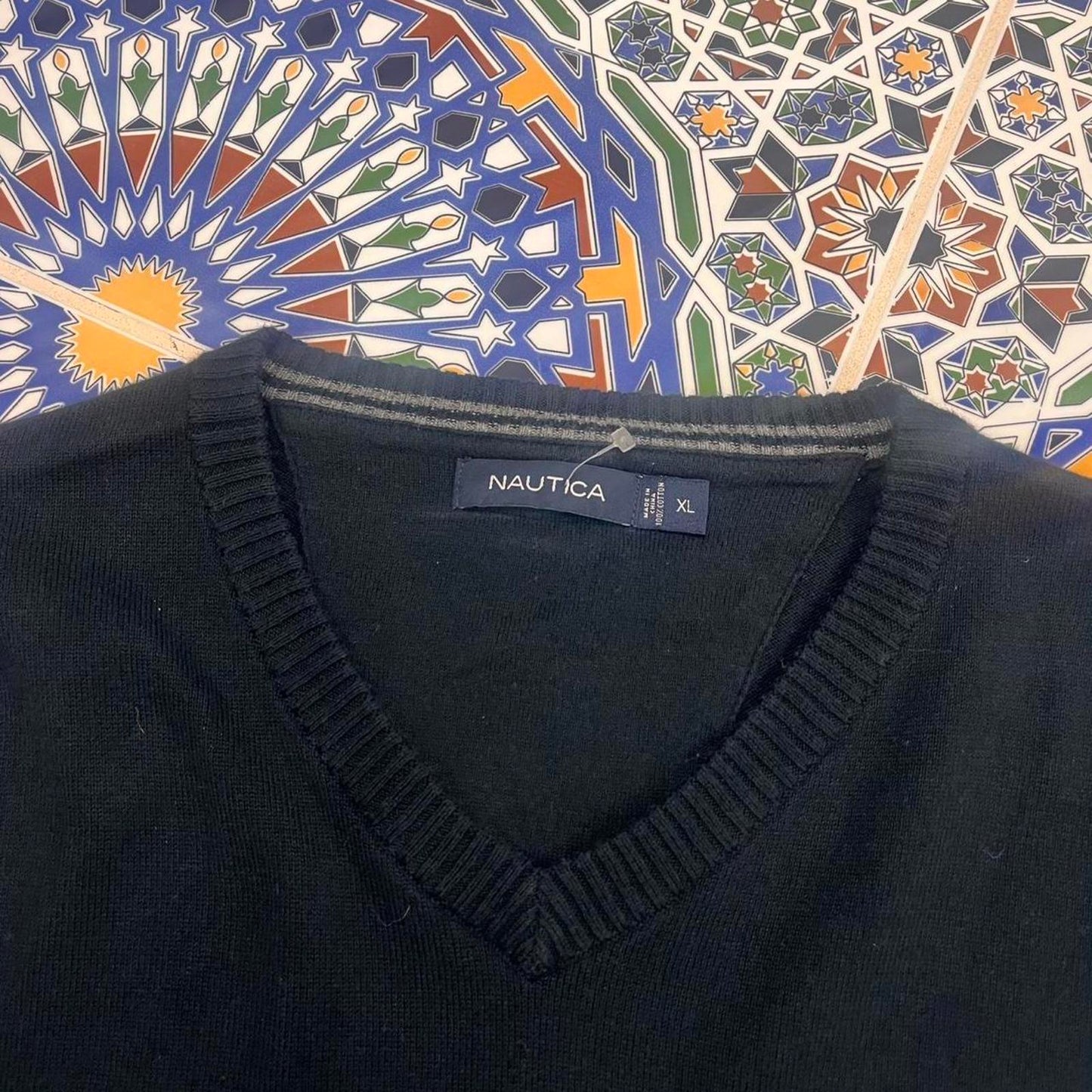 nautica cardigan vest