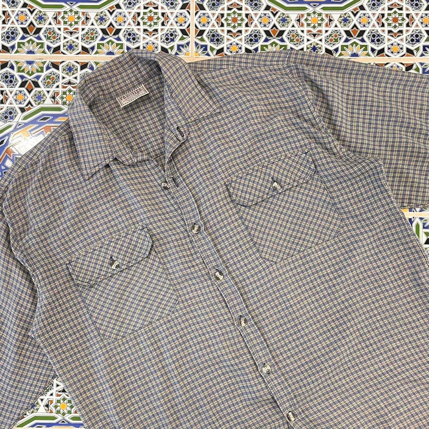 frontier button up shirt
