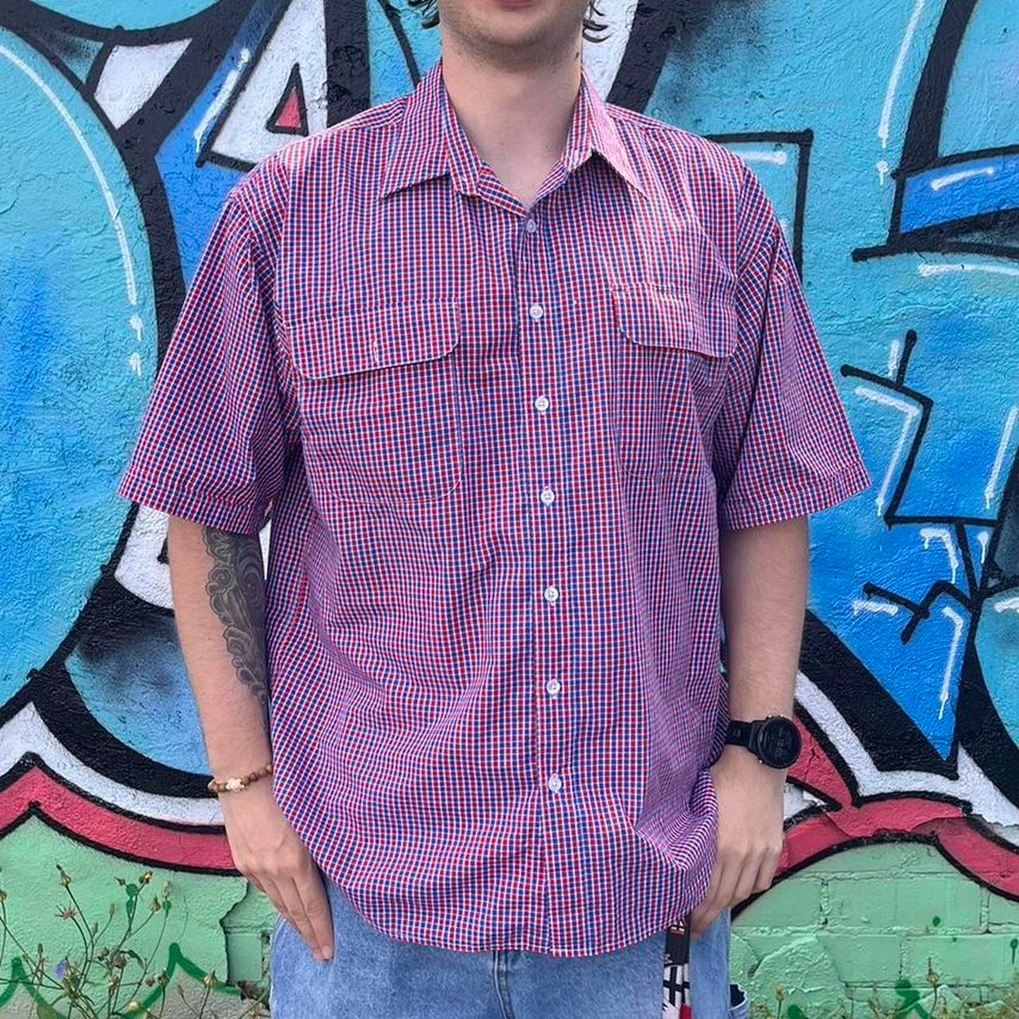 Bisley short sleeve button up