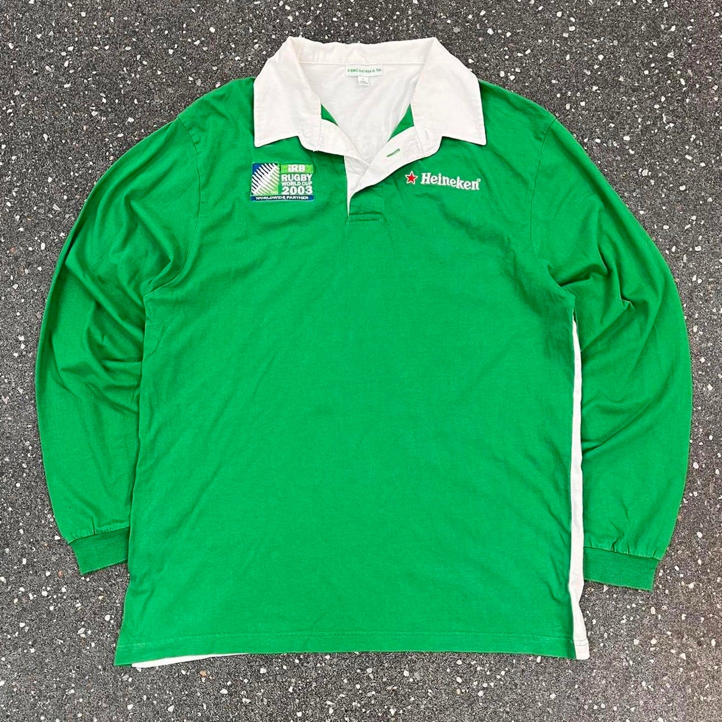 2003 heineken rugby world cup rugby jumper polo