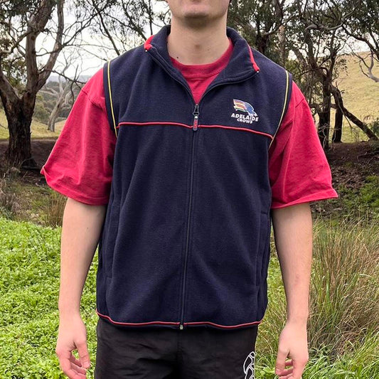 Adelaide crows fleece vest