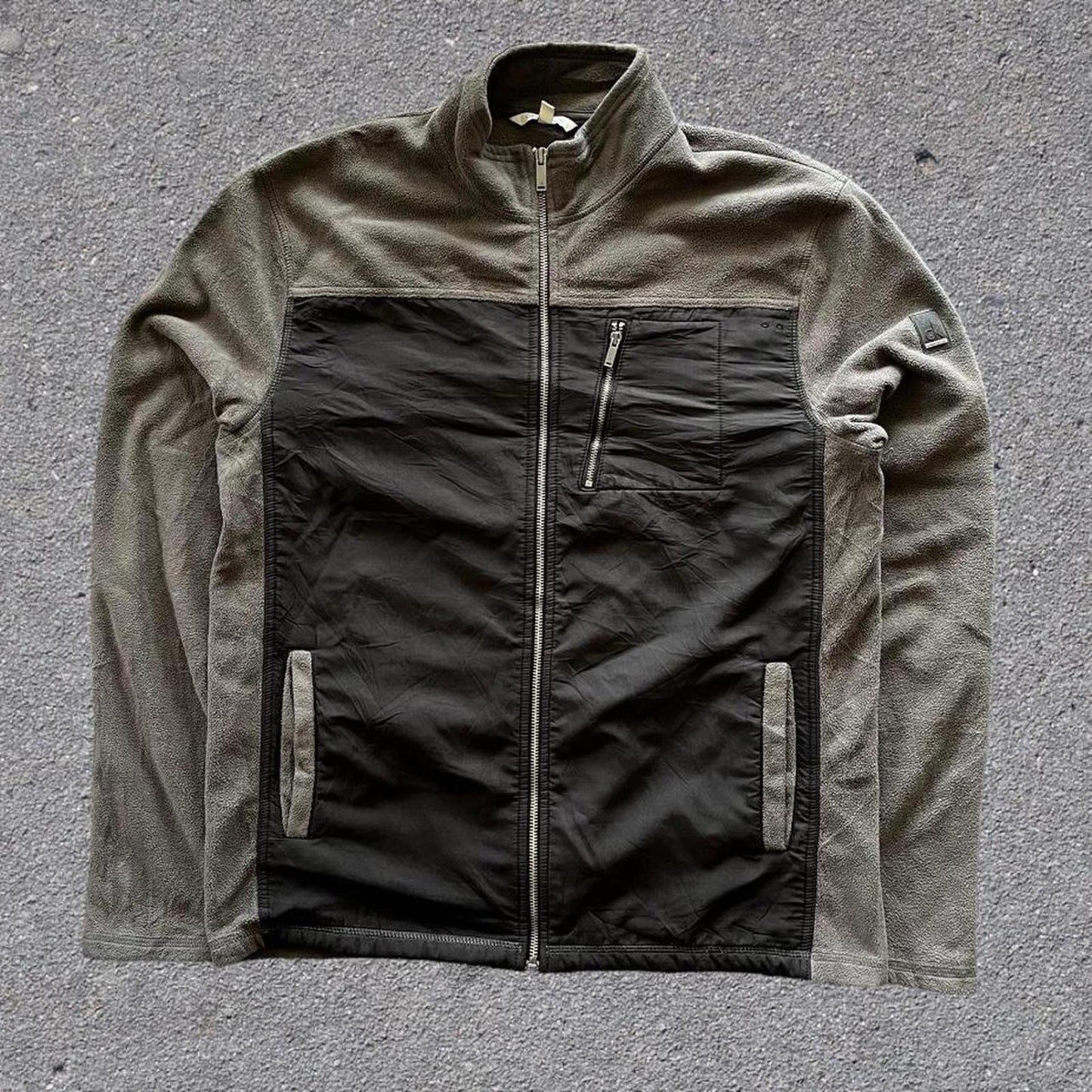 Calvin Klein fleece sweater jacket