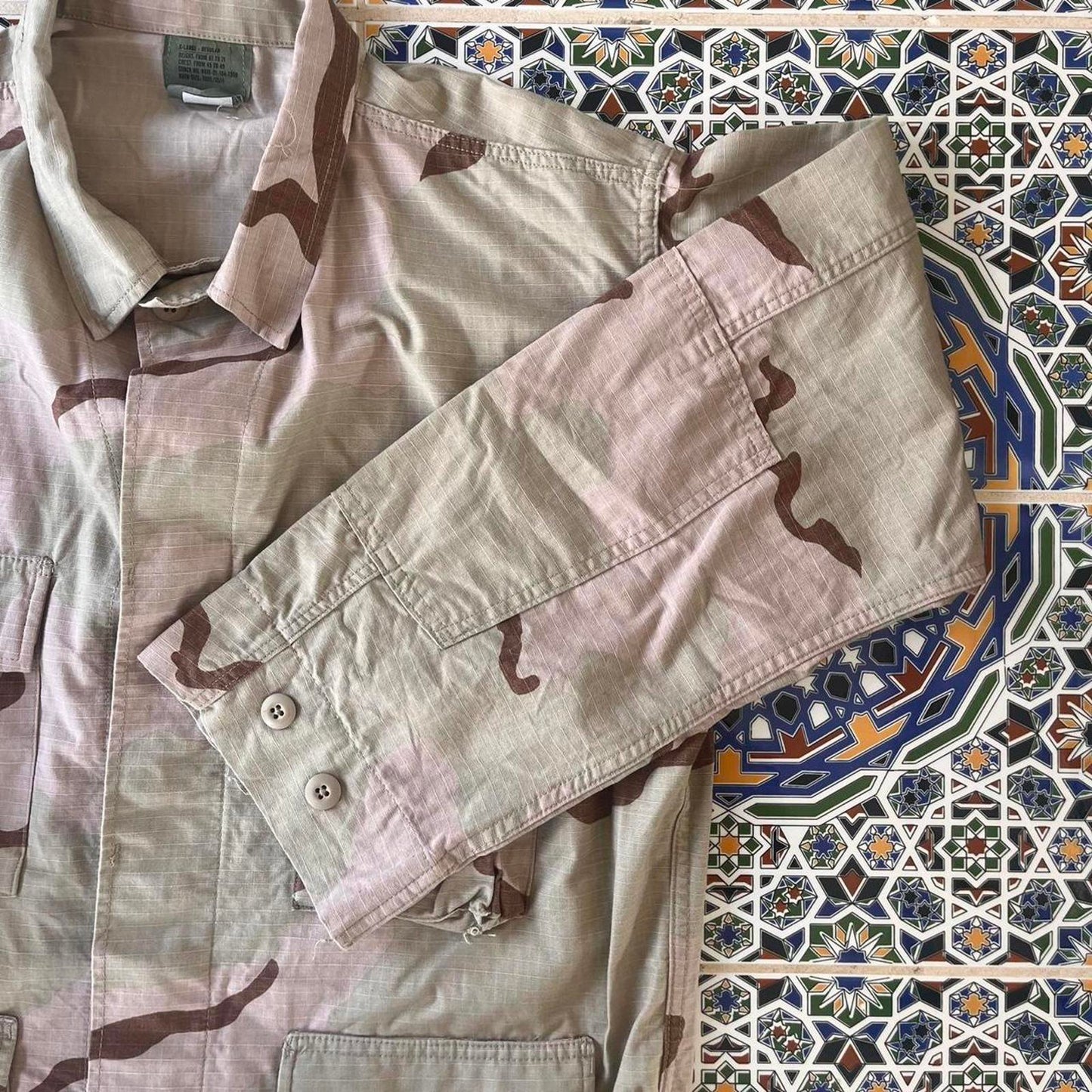 desert cammo army shirt