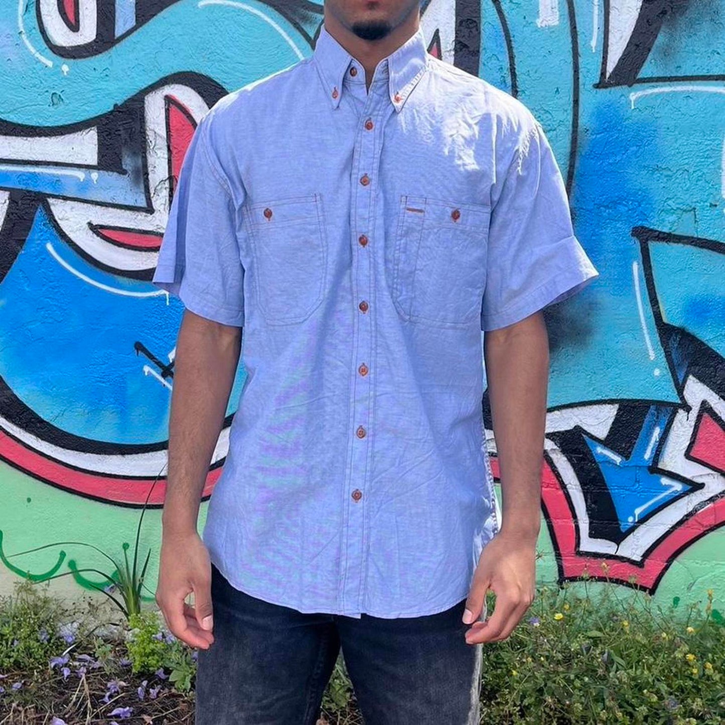 Bisley short sleeve button up