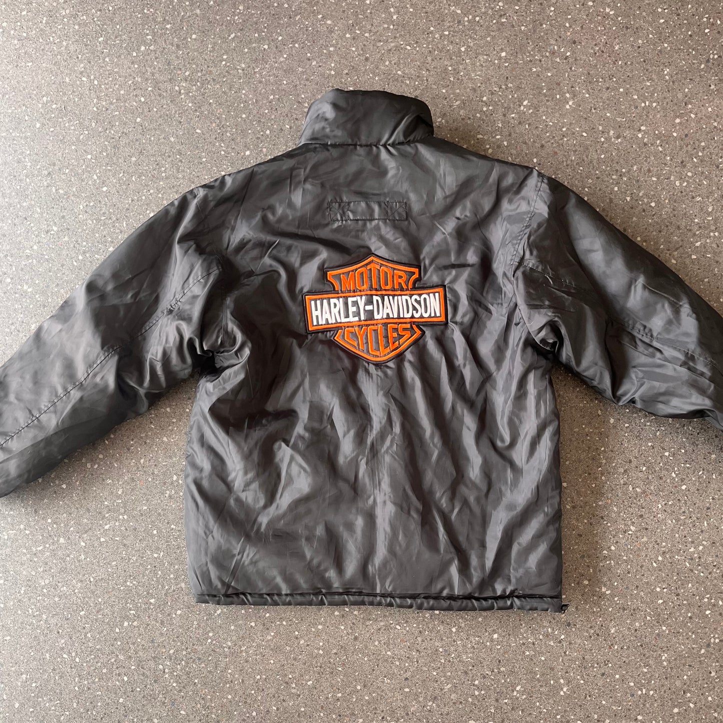 L Harley Davidson puffer jacket