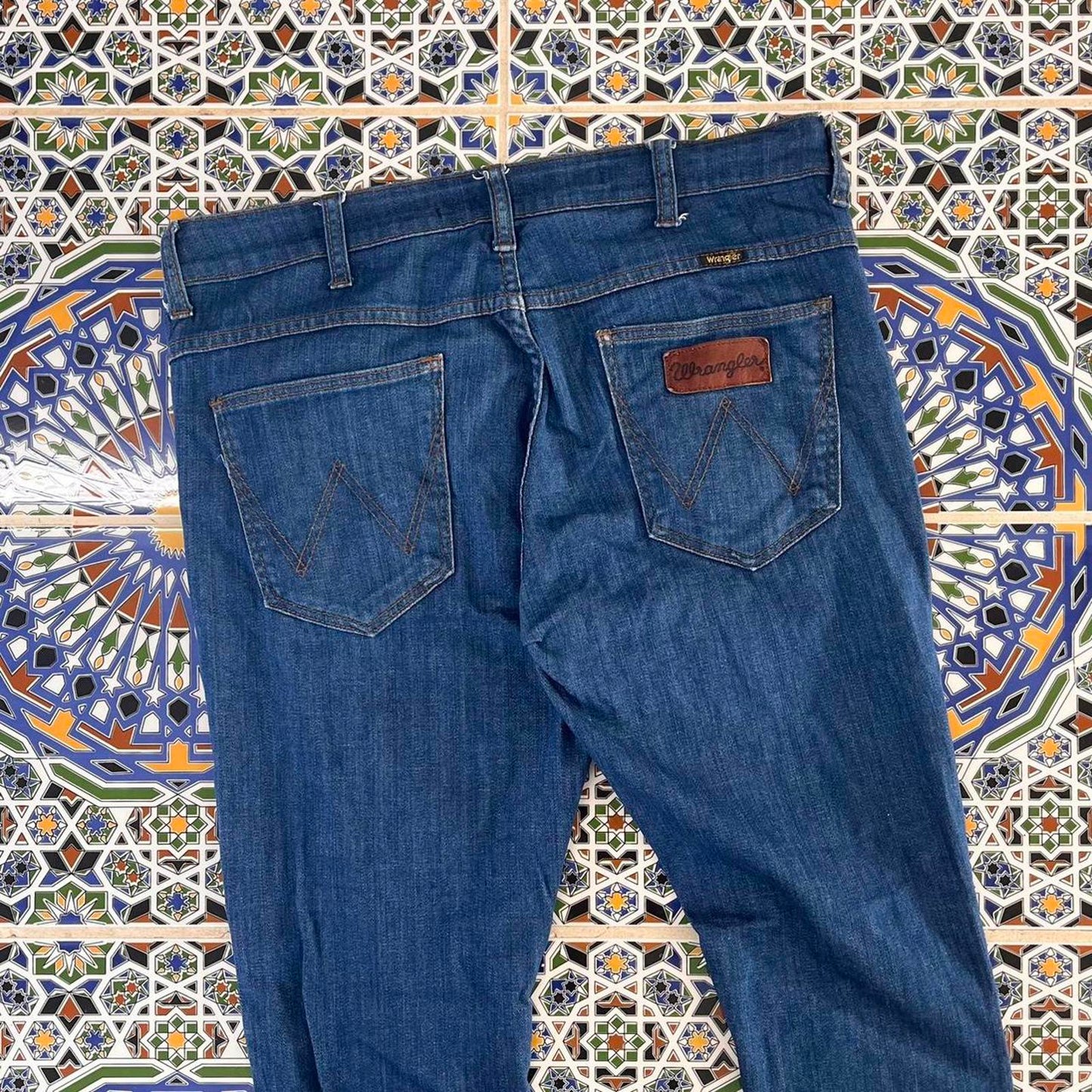 wrangler stranglers denim jeans