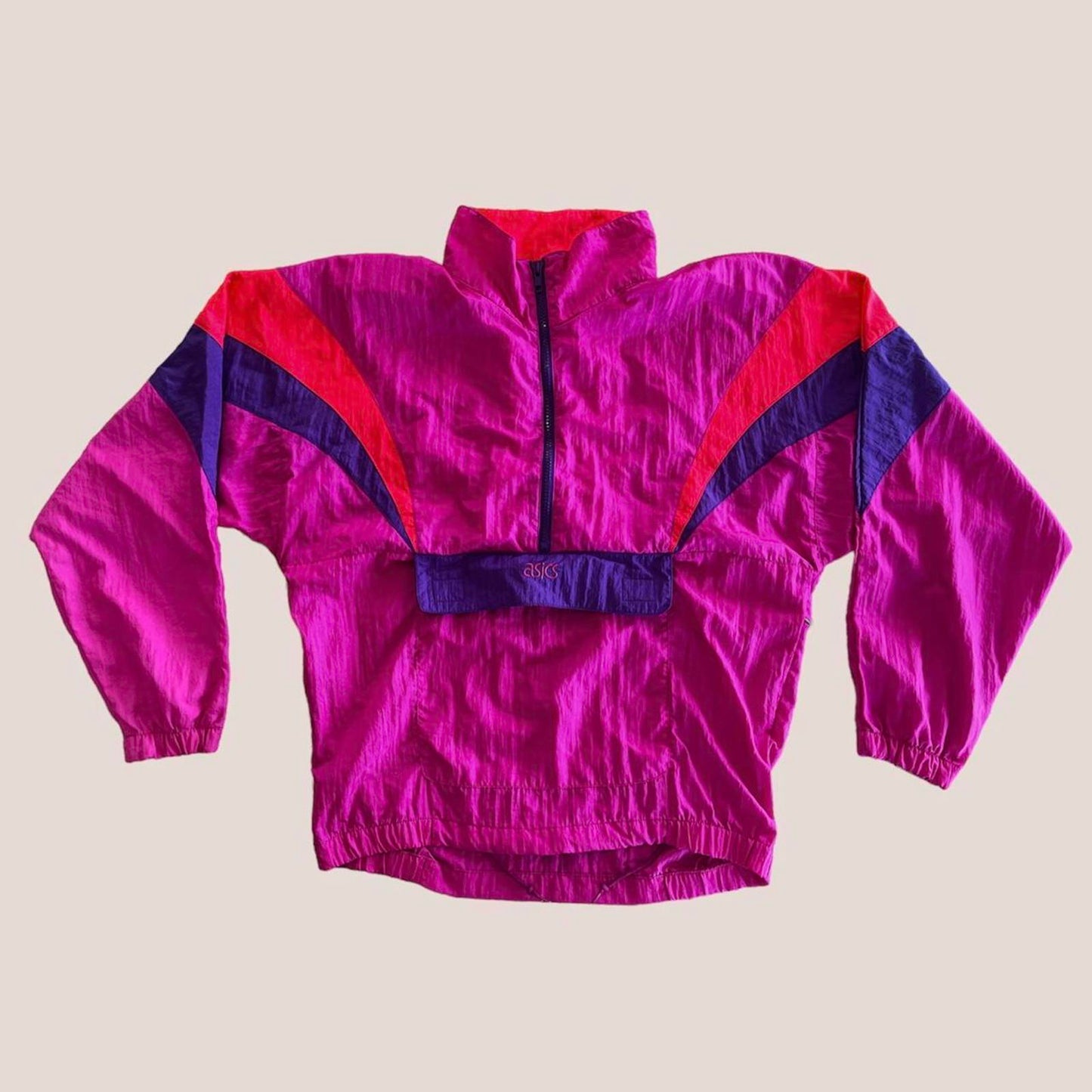 Women's Vintage ASICS windbreaker