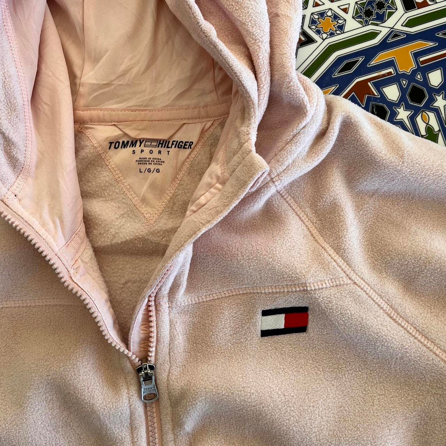 Women's tommy hilfiger fleece hoodie
