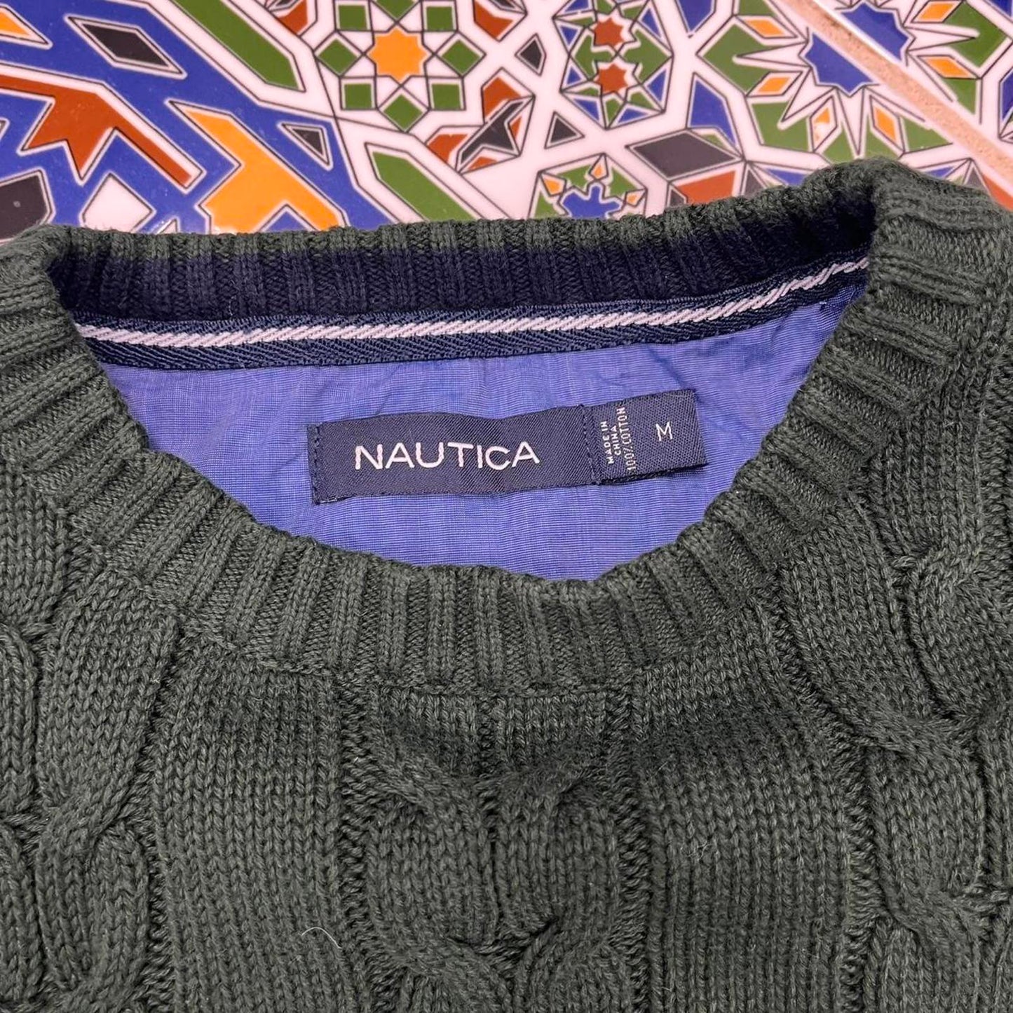 nautica cardigan sweatshirt