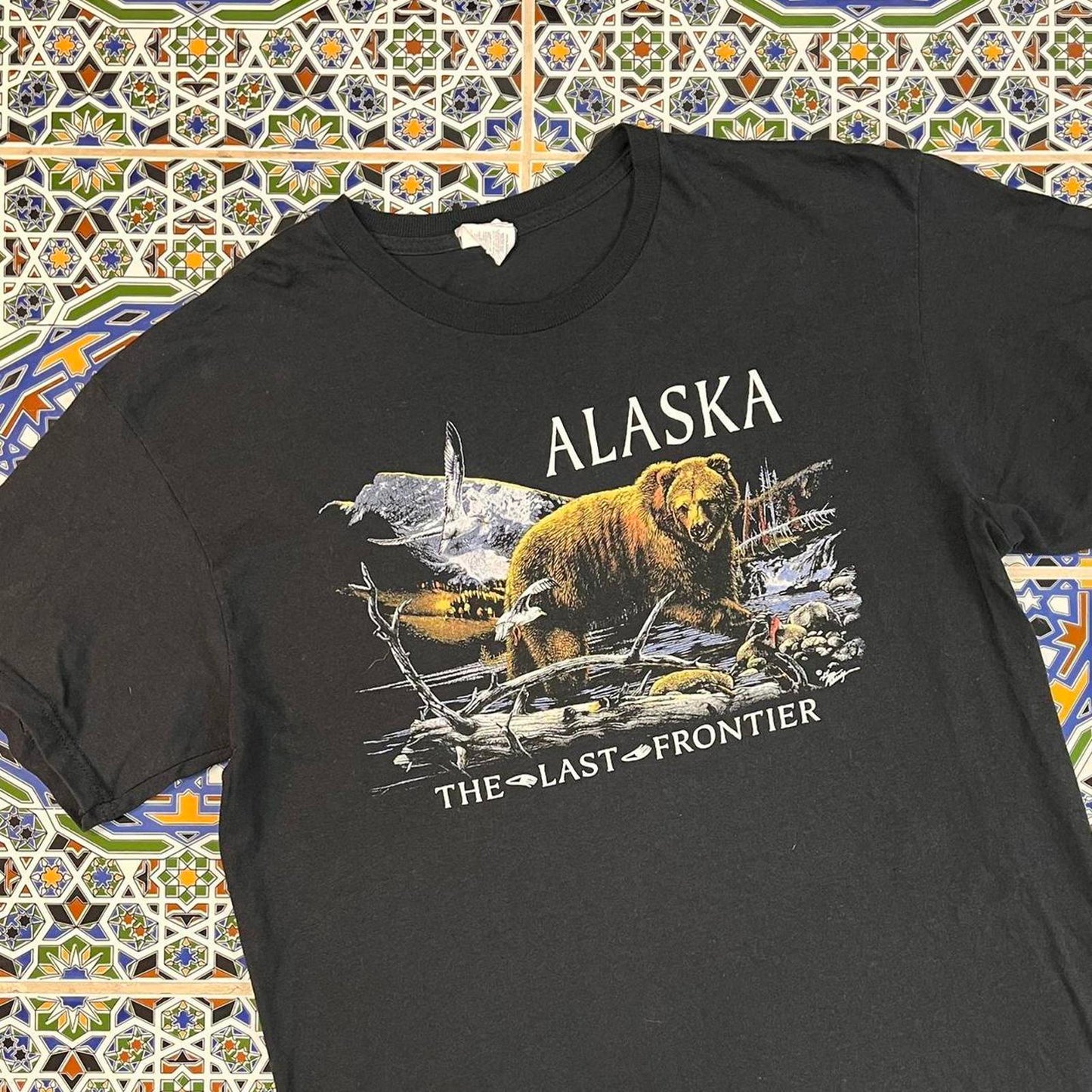 alaska tourist tshirt