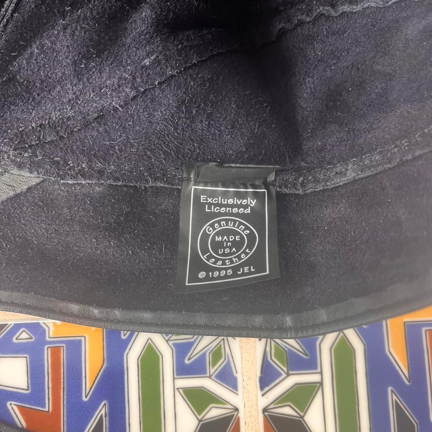 Leather Harley Davidson cap