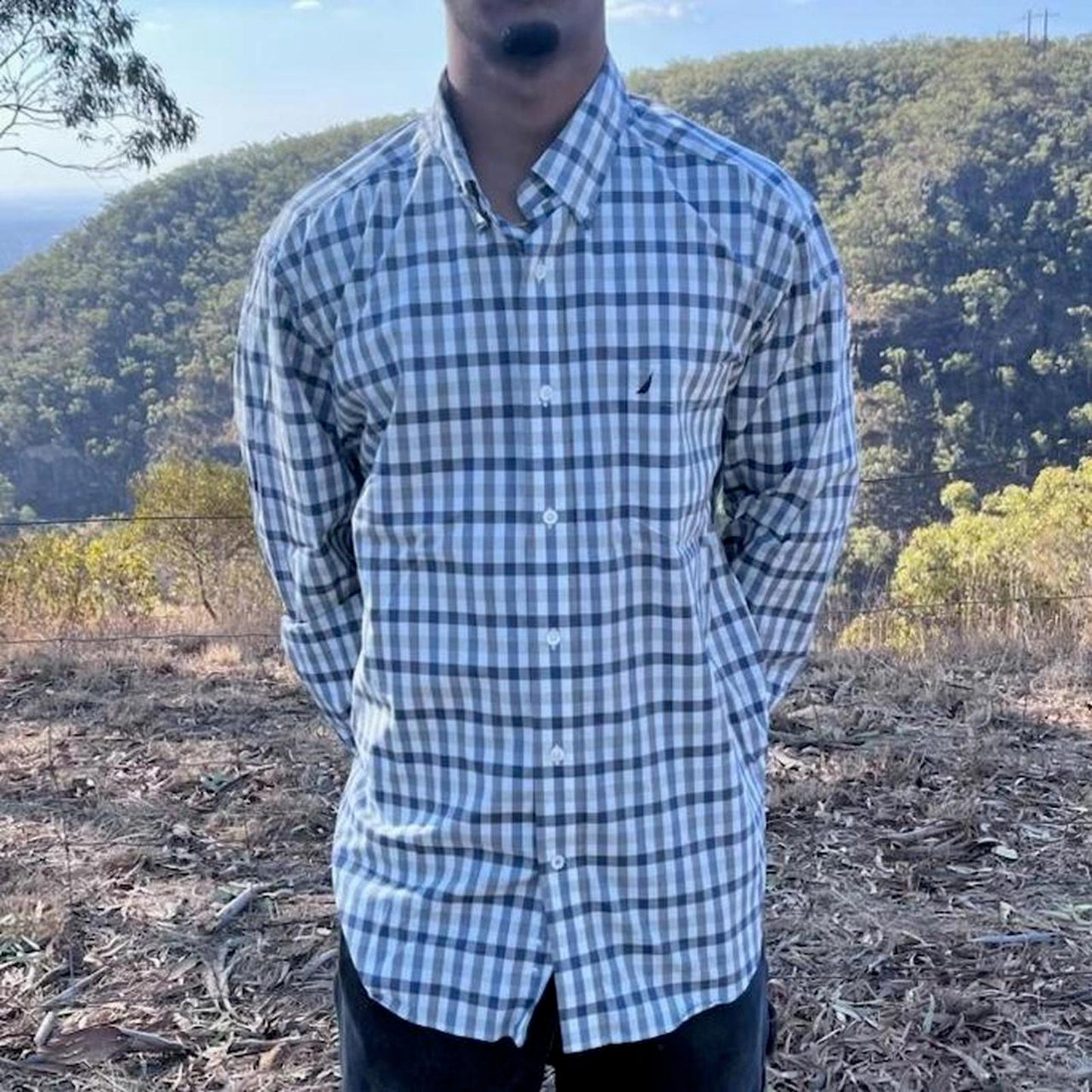 nautica button up shirt