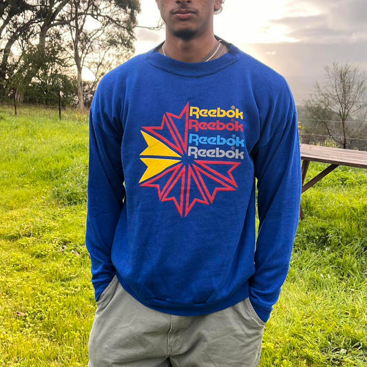 vintage reebok sweatshirt