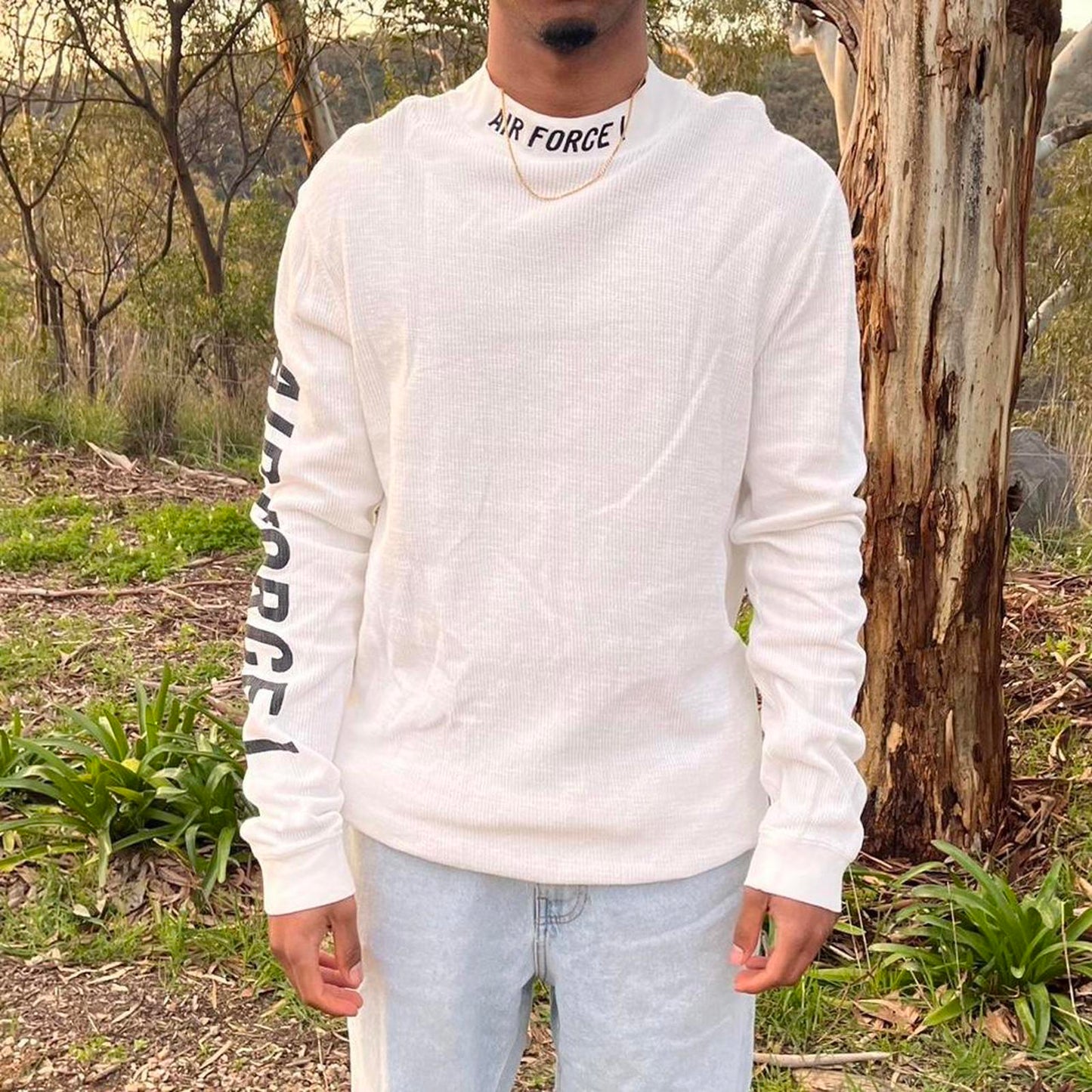 Nike Air Force one long sleeve tee