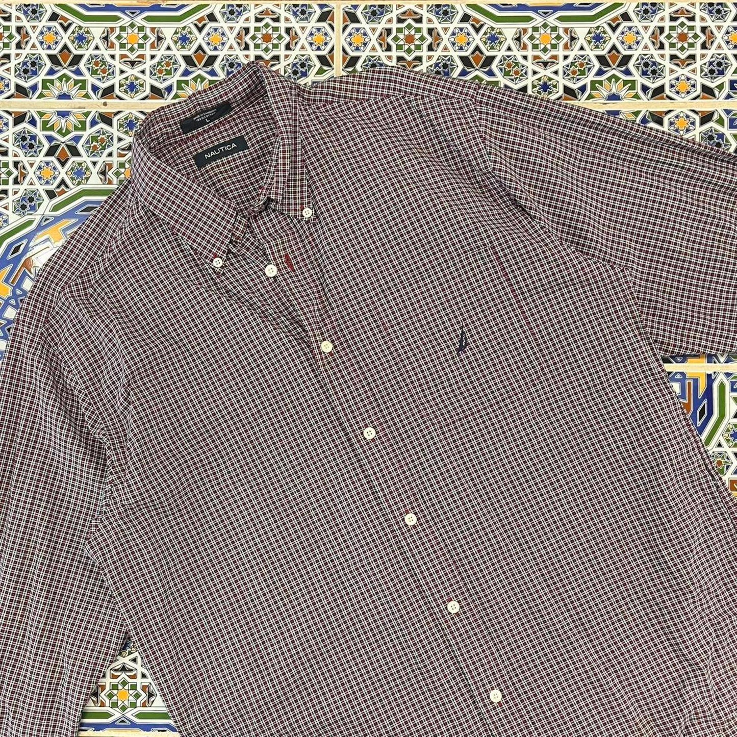 nautica button up shirt