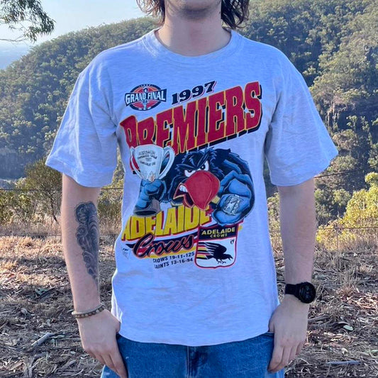Vintage 1997 Adelaide crows premiership tshirt