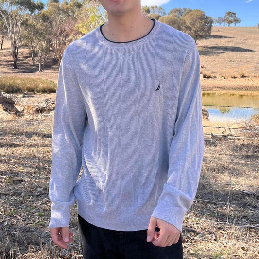 nautica cardigan sweatshirt