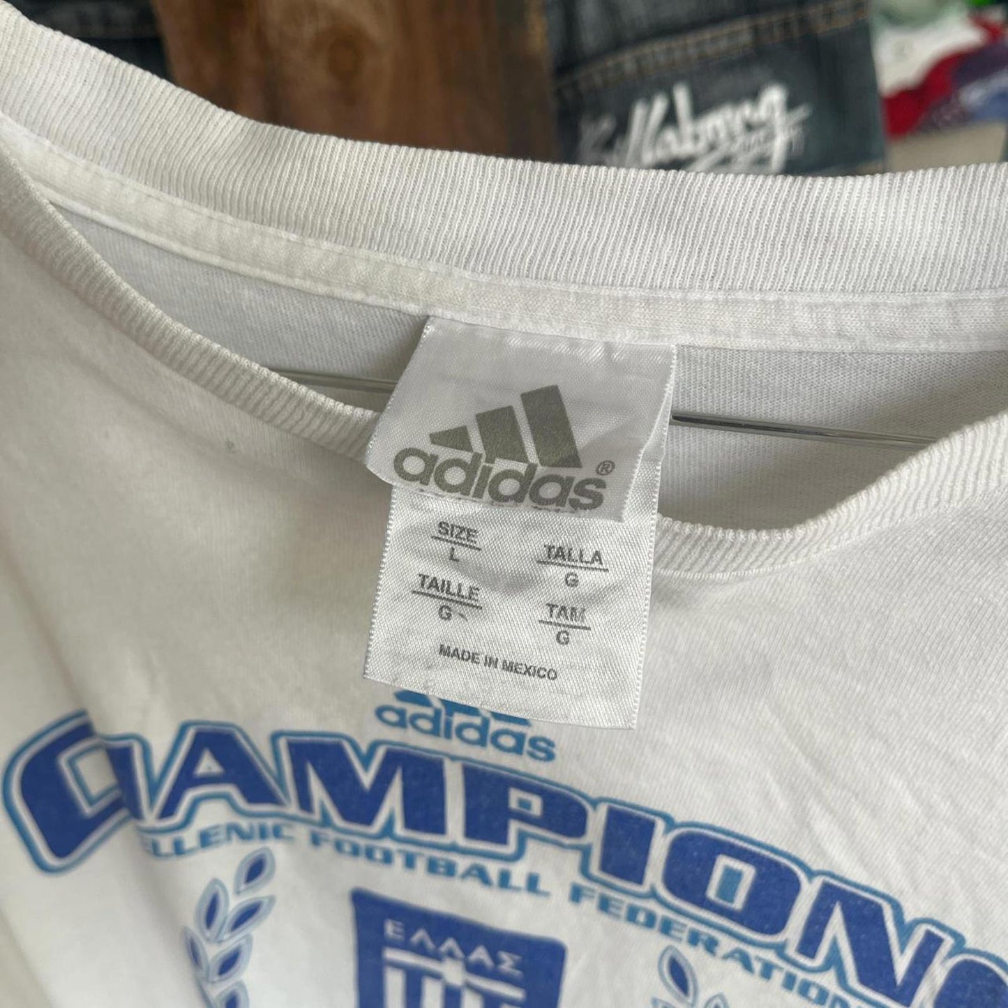 Adidas Greece Champions tshirt