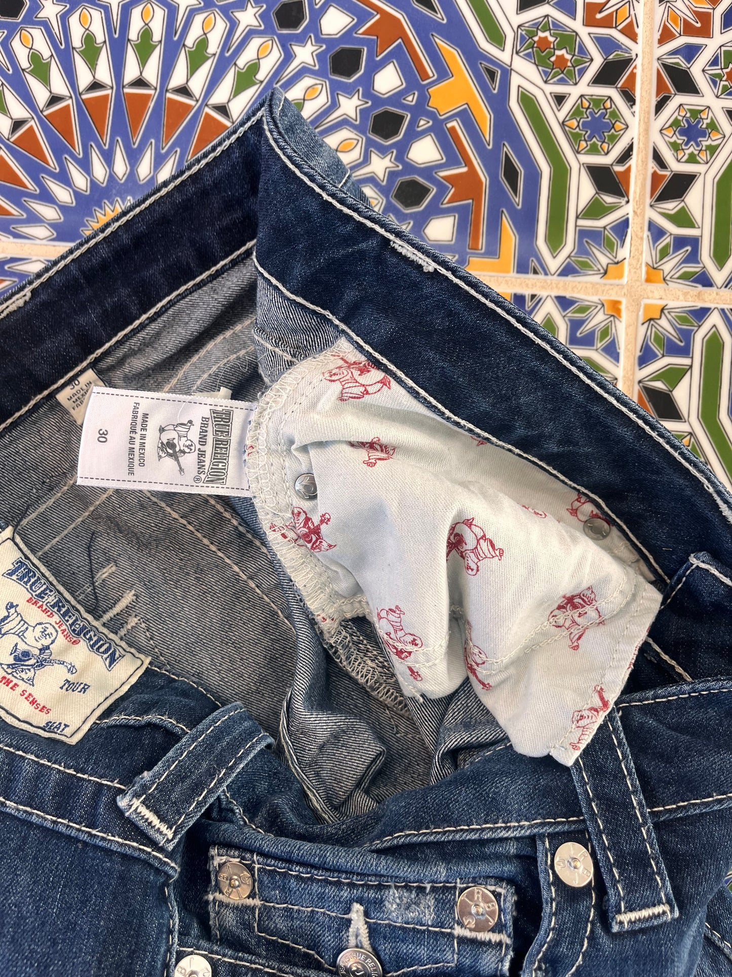 30” women’s true religion jeans