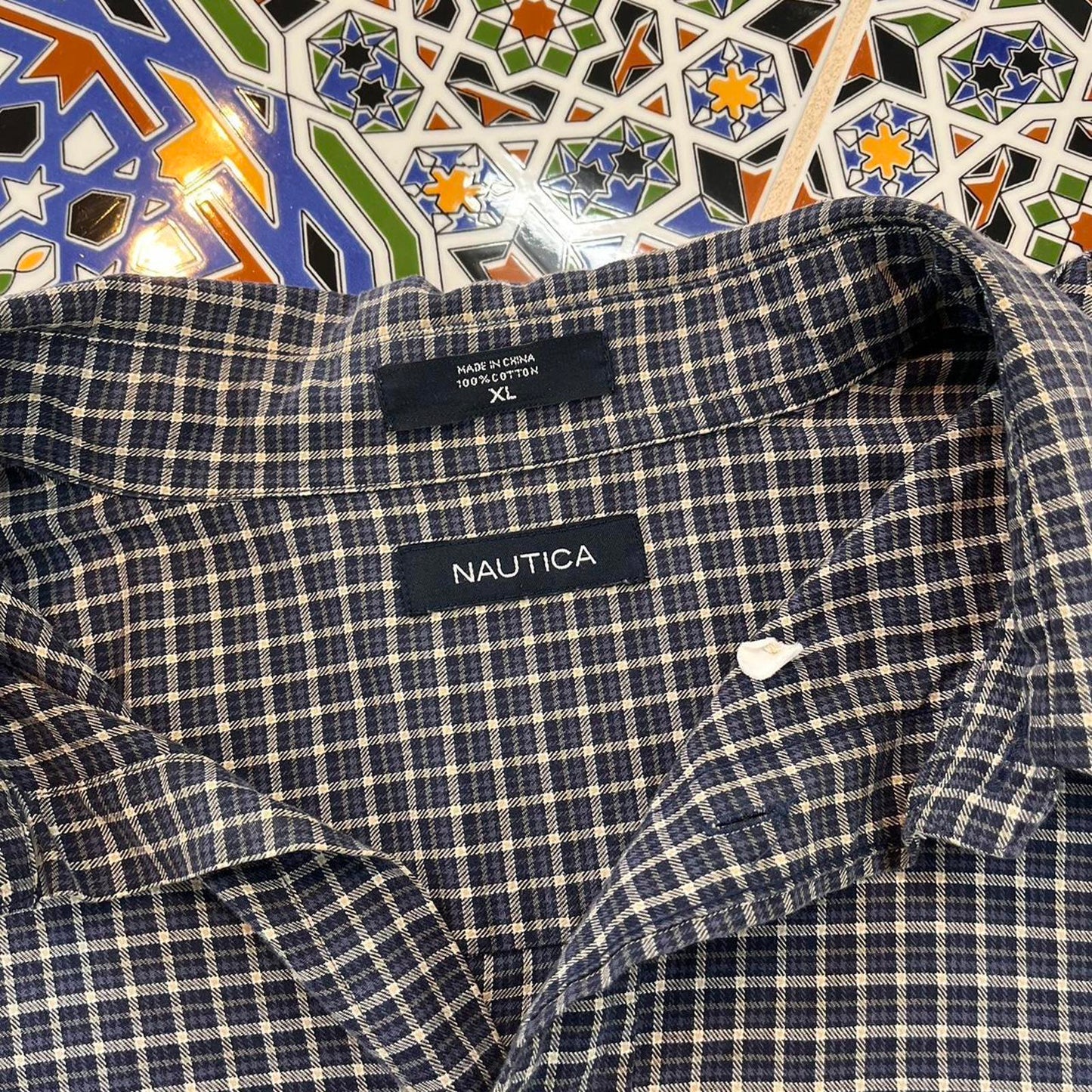 nautica button up shirt