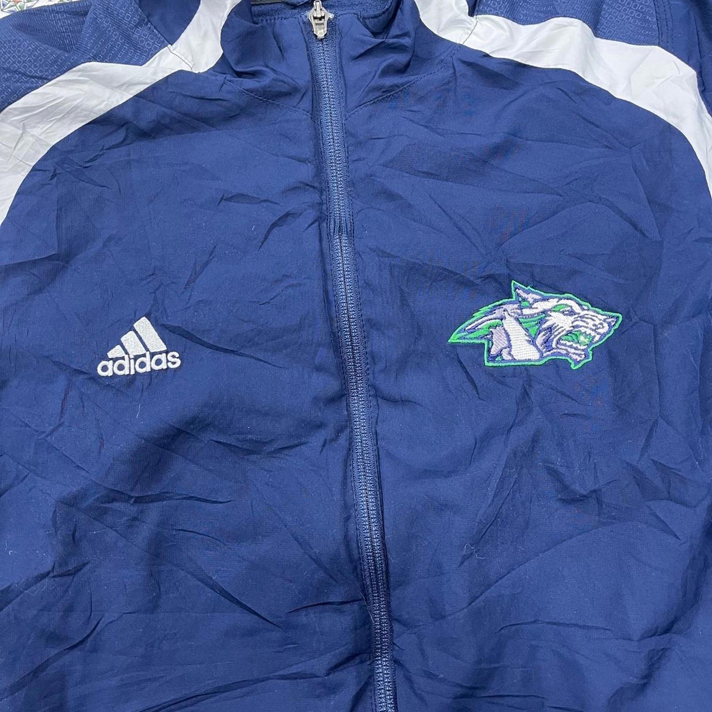 glacier high school wrestling adidas jacket