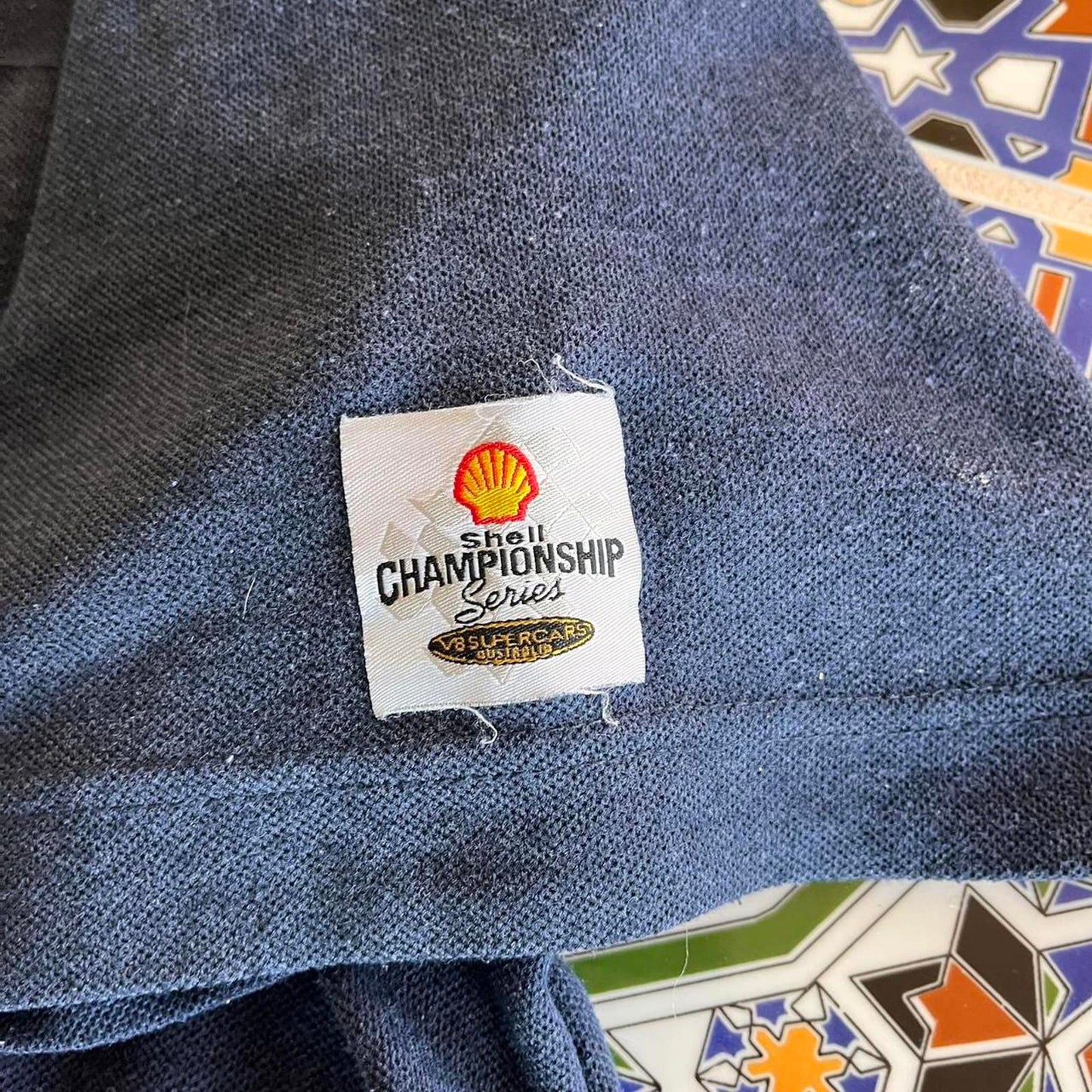 vintage adelaide 500 v8 super cars polo shirt