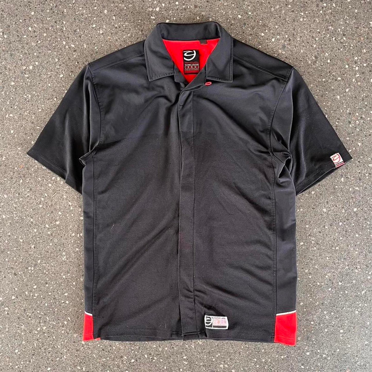 ripcurl short sleeved button up shirt
