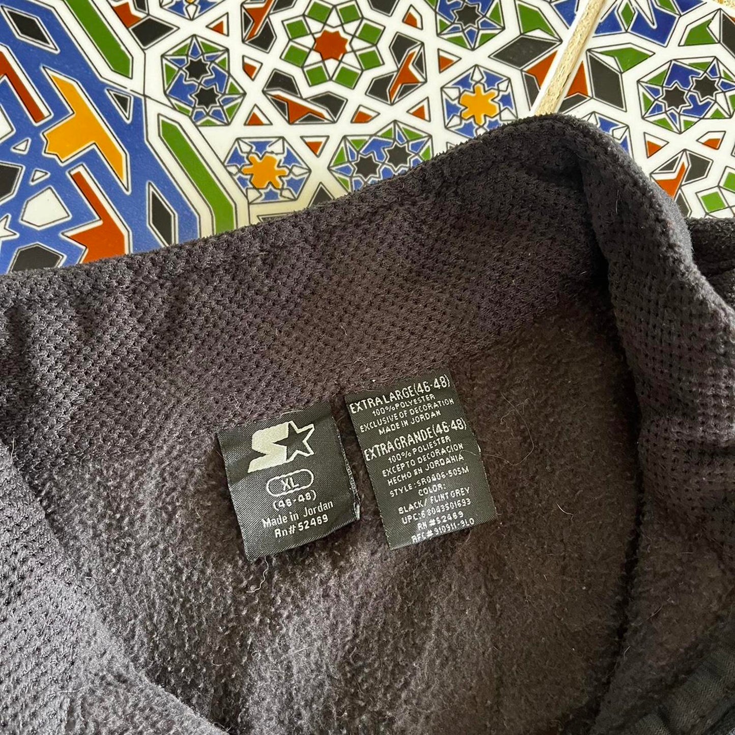 starter fleece sweater jacket