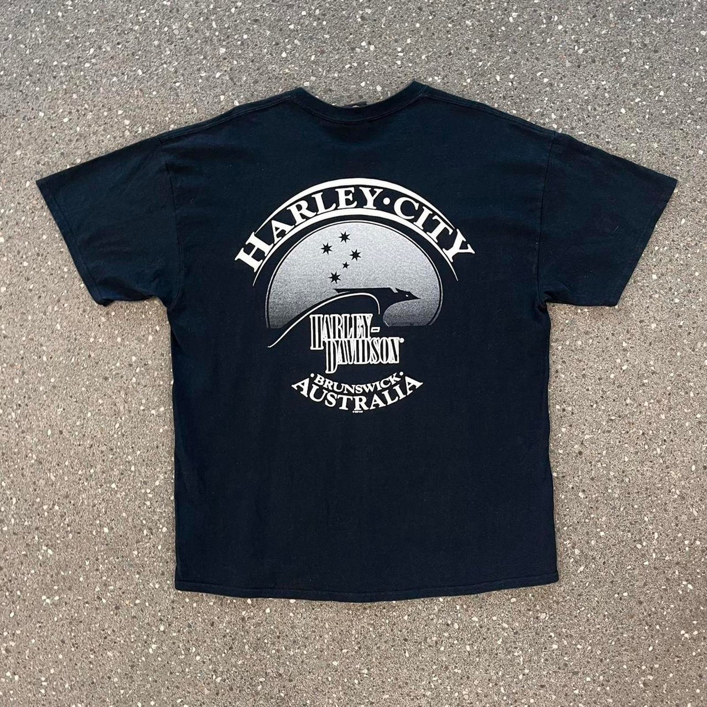 harley davidson burnswick australia tshirt