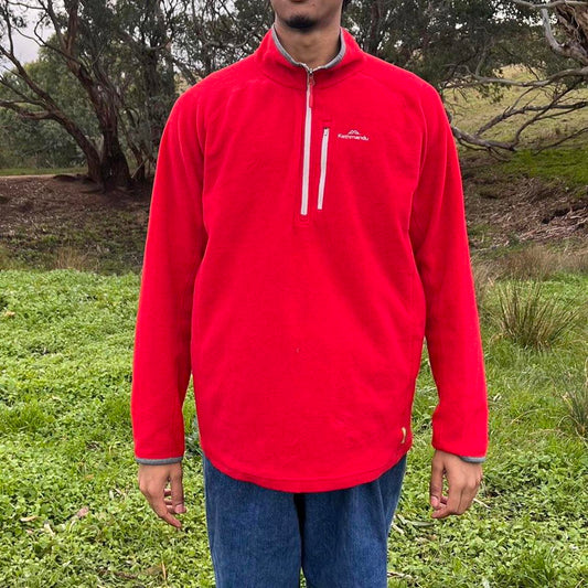kathmandu fleece 1/4 zip jumper