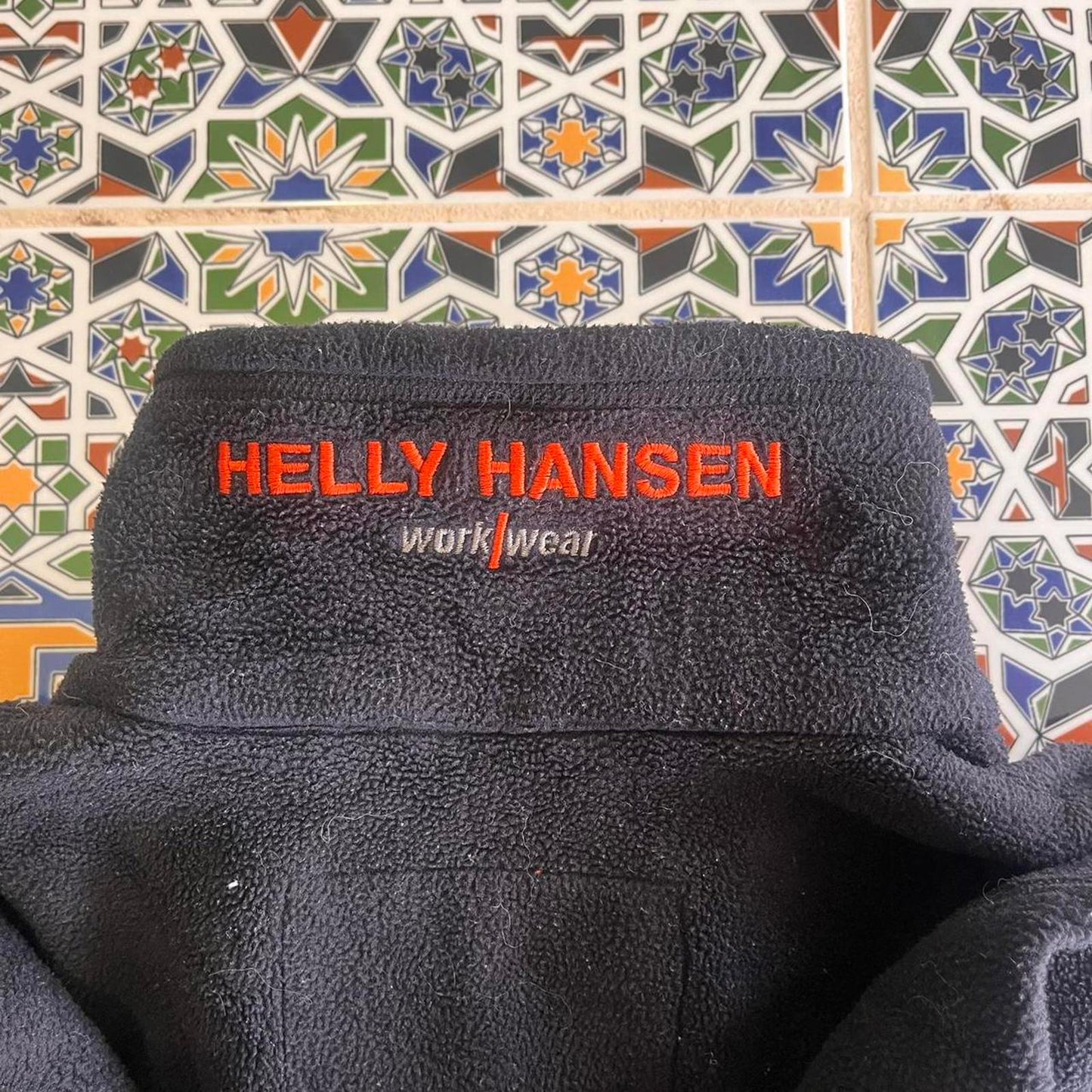 Helly Hansen workwear fleece sweater jacket