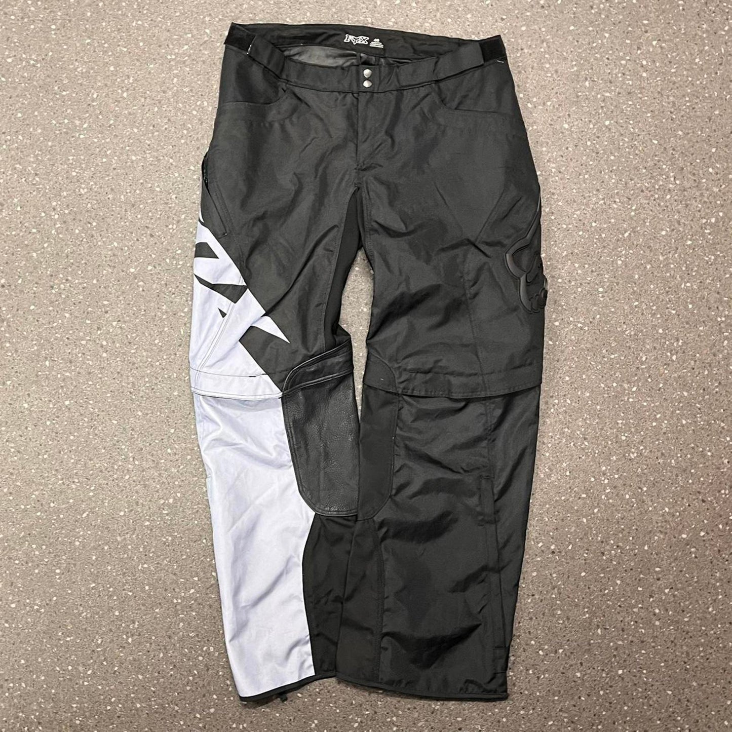 Fox racing zip off pants