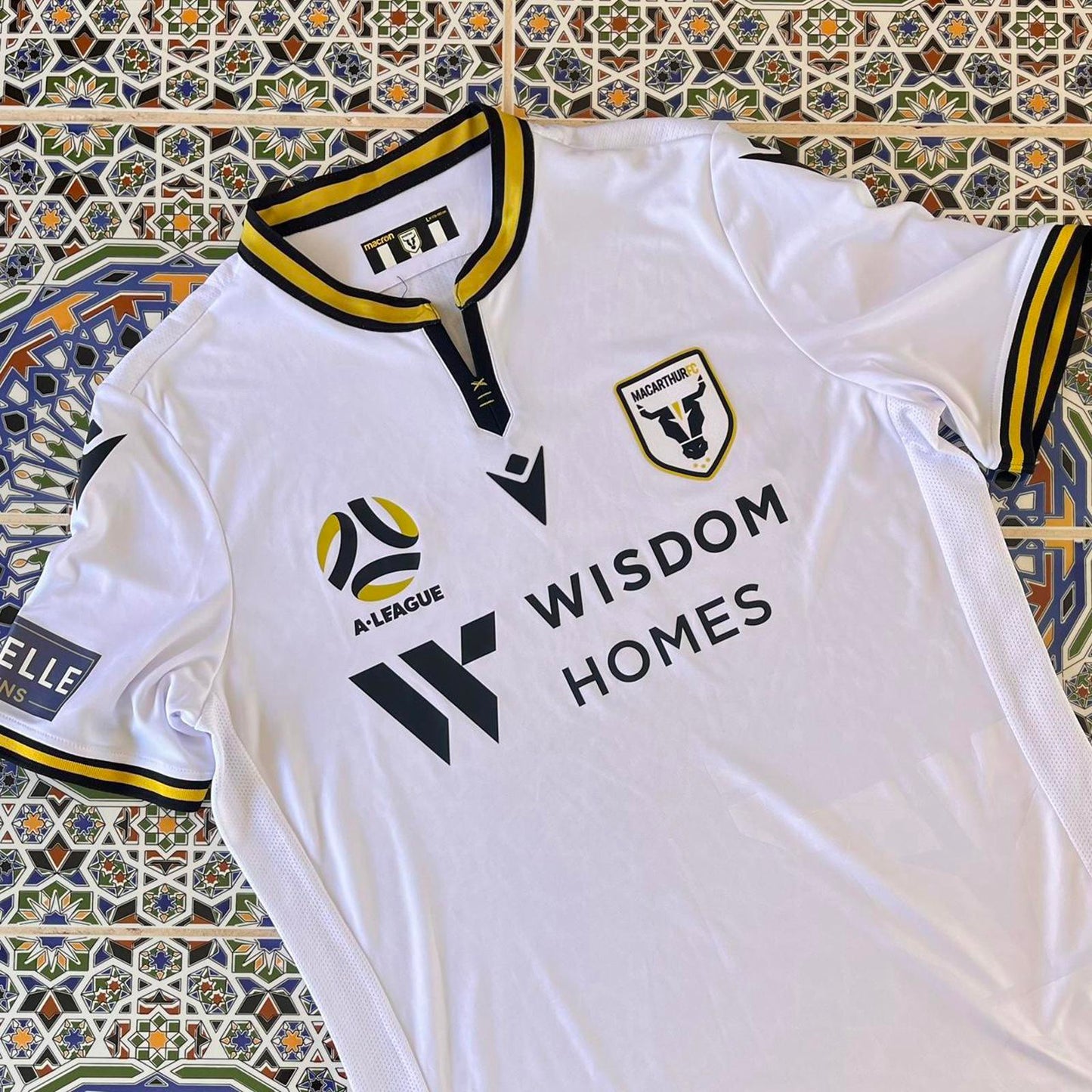 2020/21 macron MacArthur FC jersey