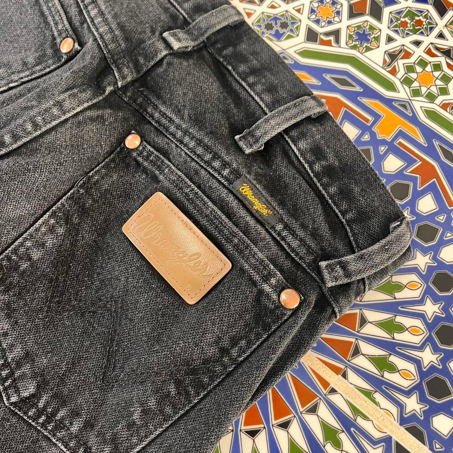 wrangler denim jeans