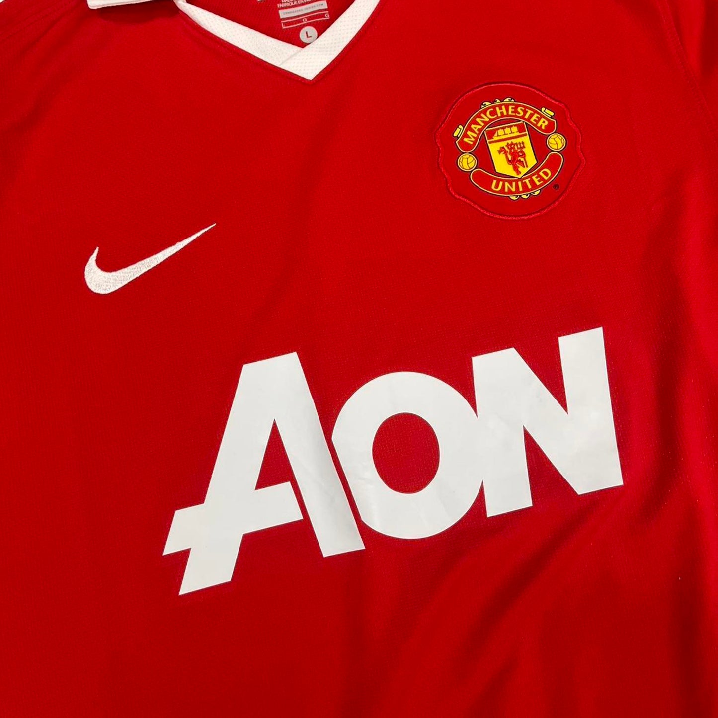 2010-11 nike manchester united jersey