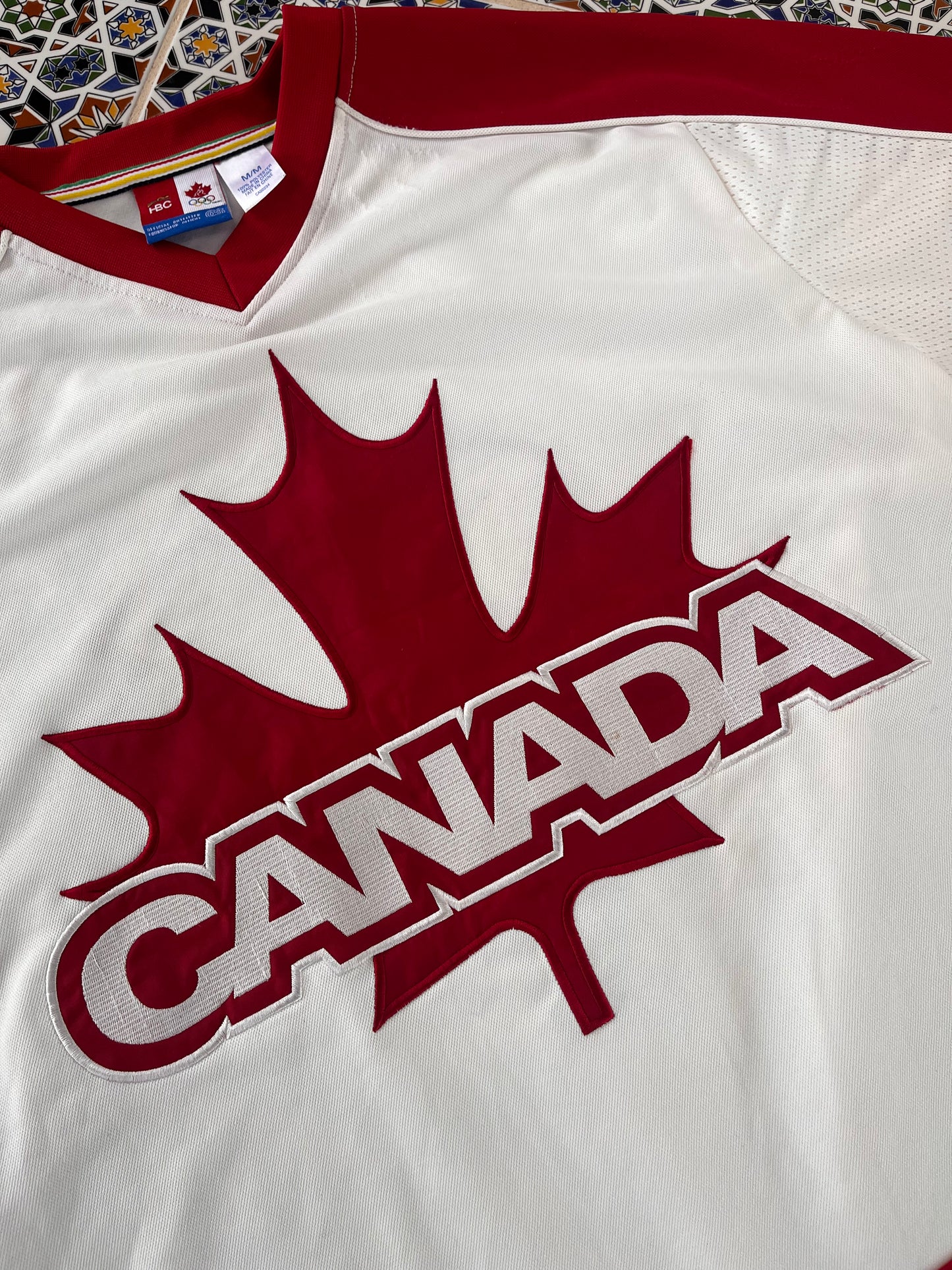 M 06 Canada Winter Olympics ice hockey jersey