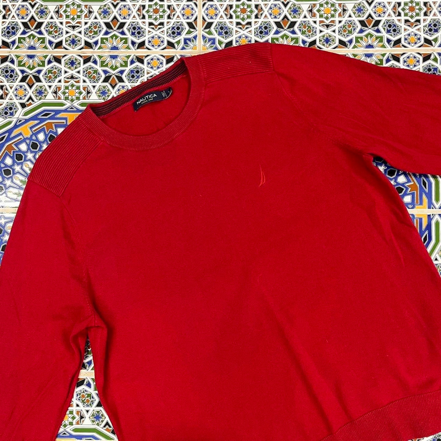 nautica cardigan sweatshirt