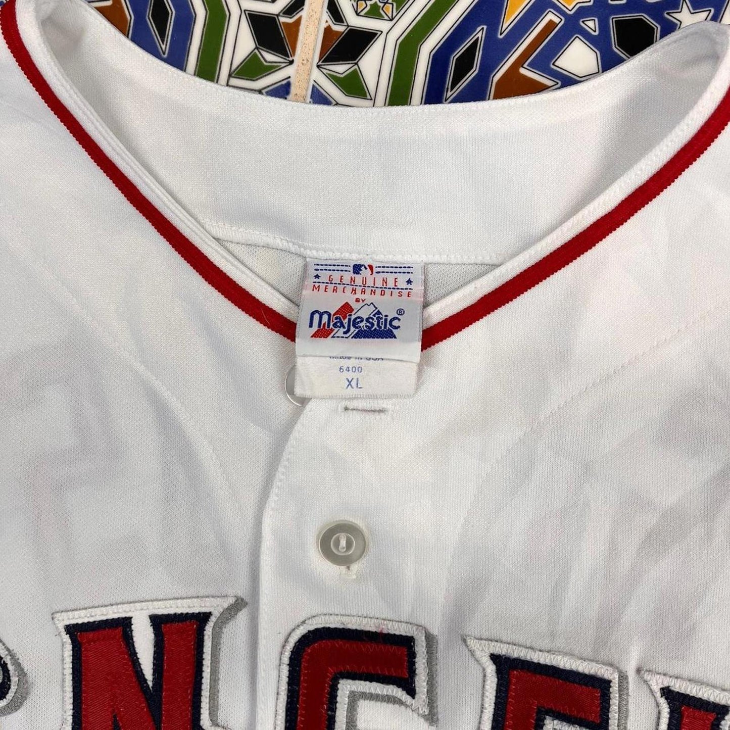 Los Angeles angels majestic baseball jersey
