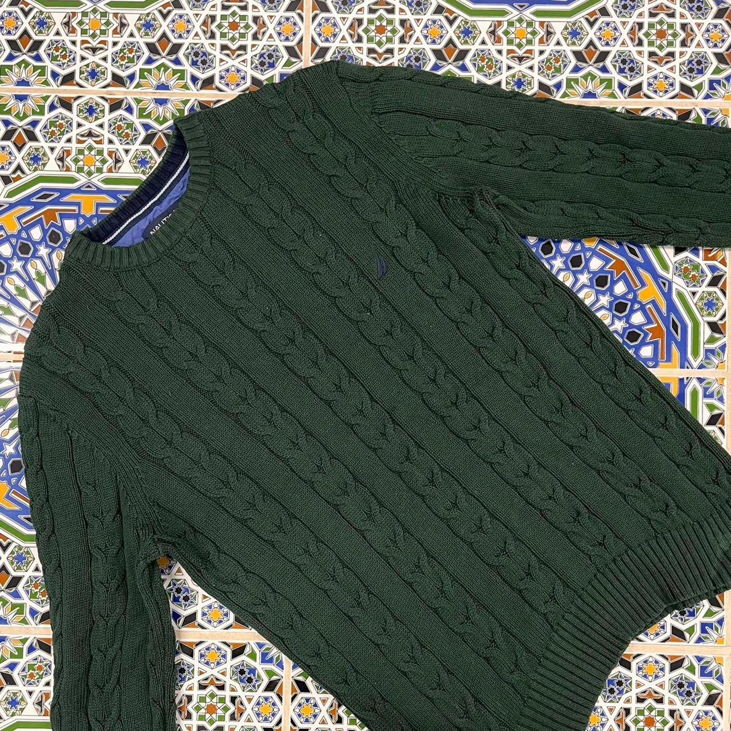 nautica cardigan sweatshirt