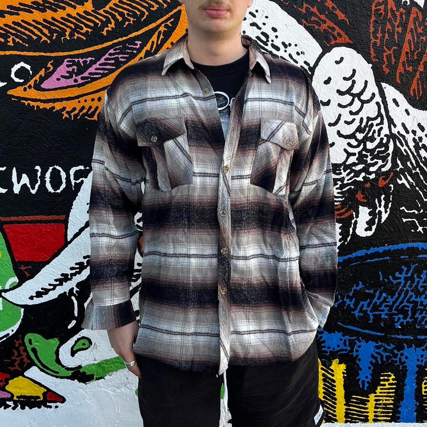 Vintage hang ten flannel shirt