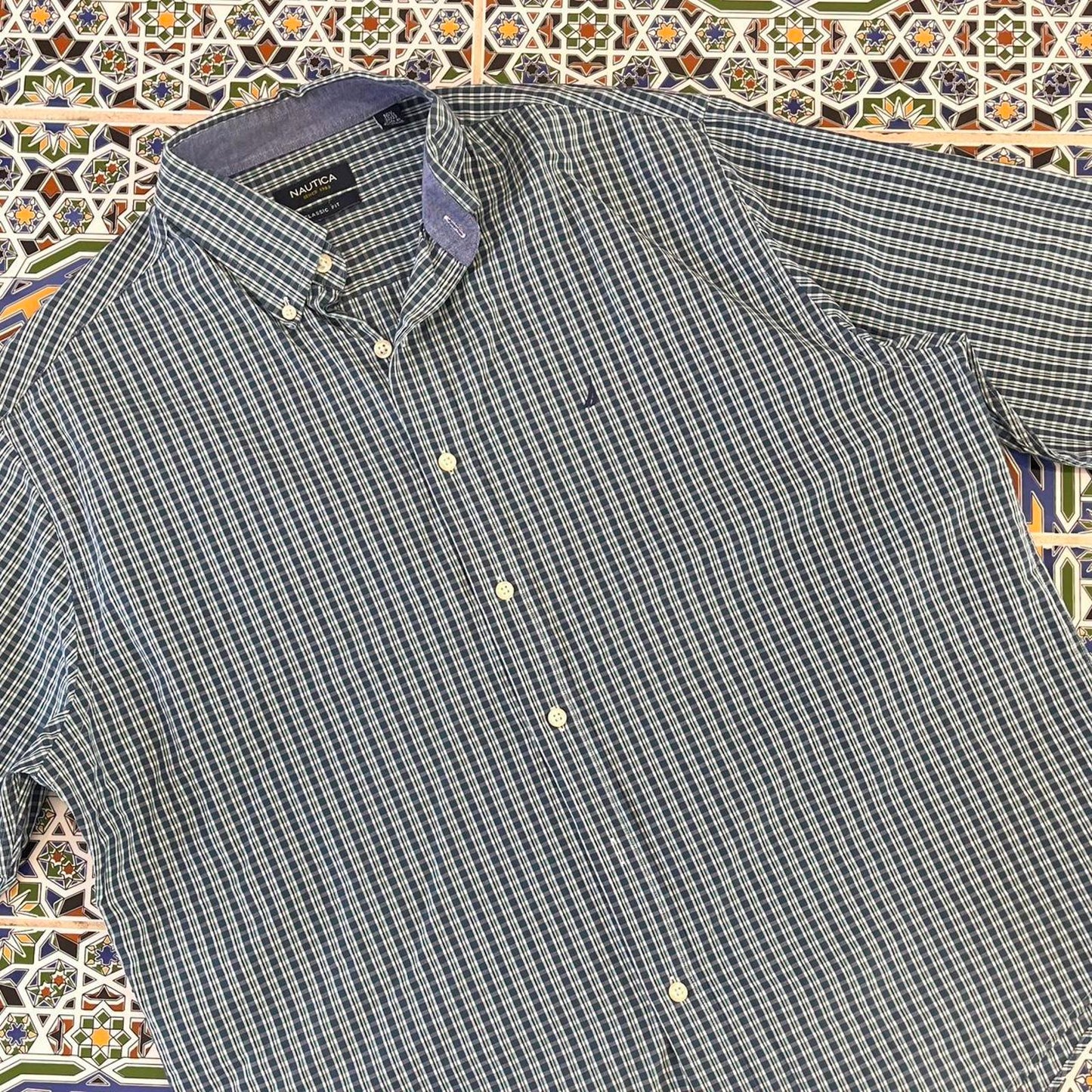 nautica button up shirt
