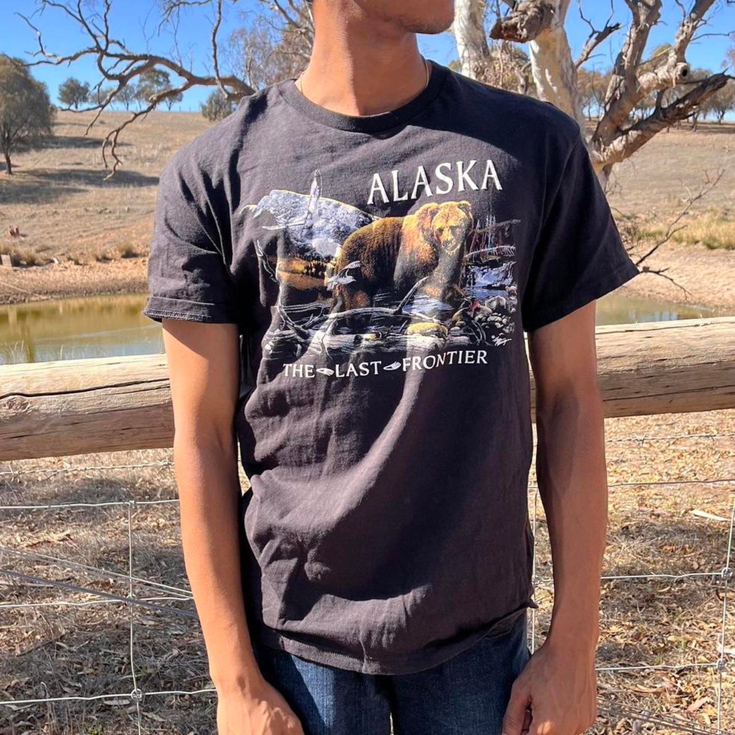 alaska tourist tshirt