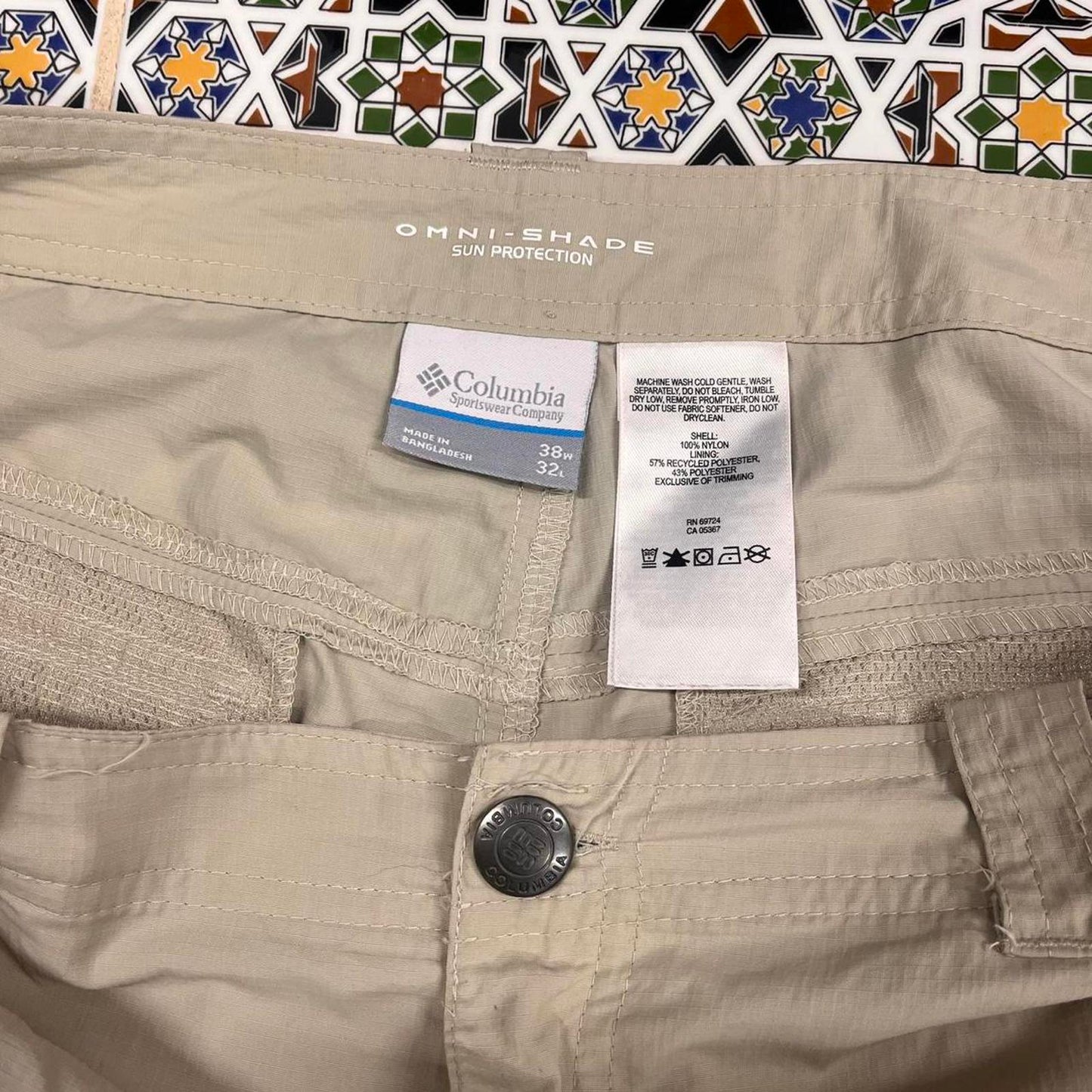 Columbia hiking pants