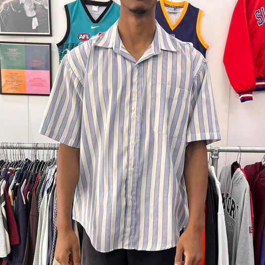 index short sleeved button up shirt