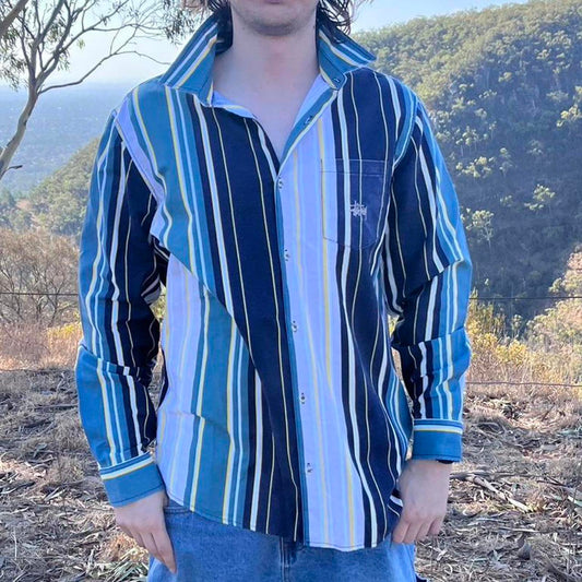 stussy button up shirt