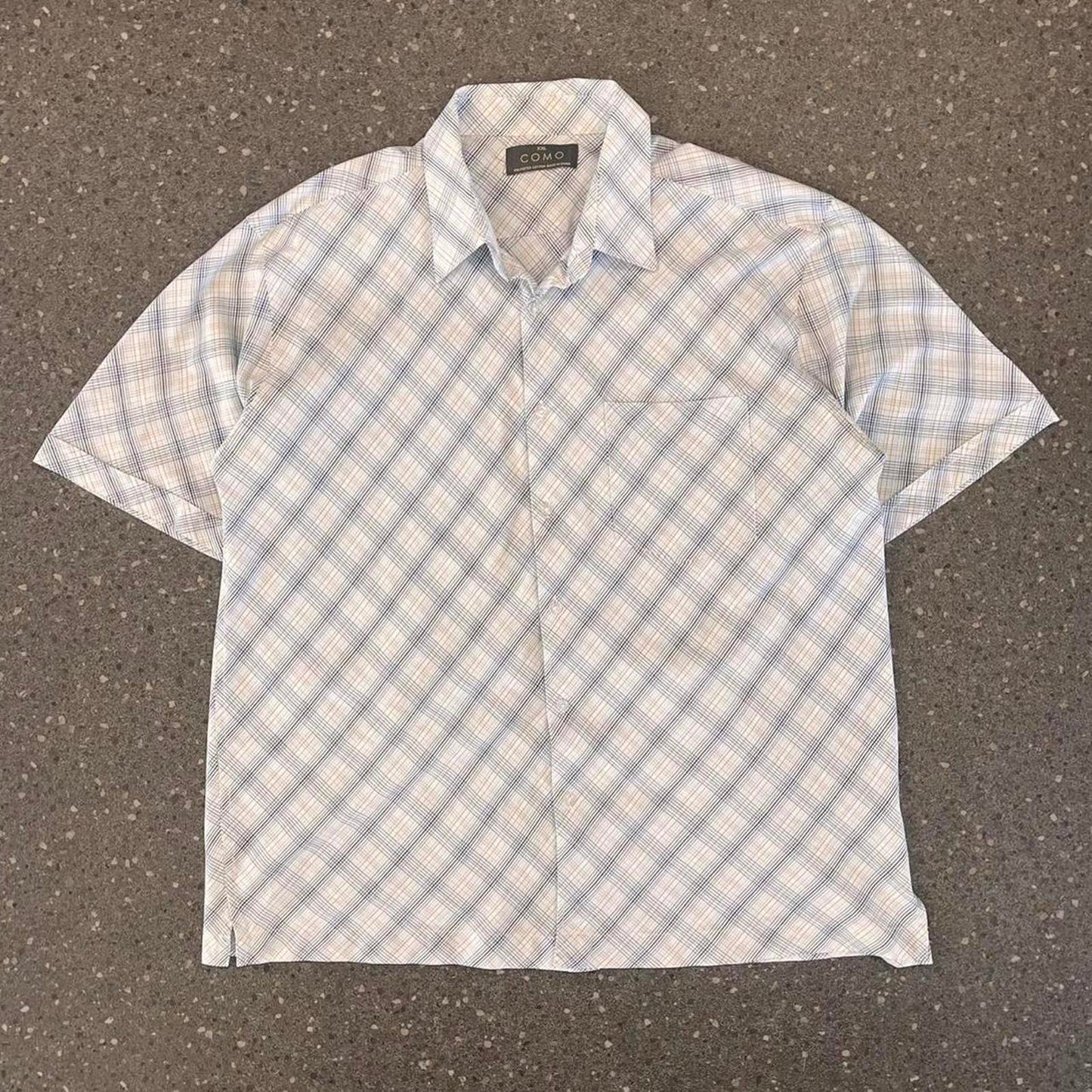 como short sleeved button up shirt