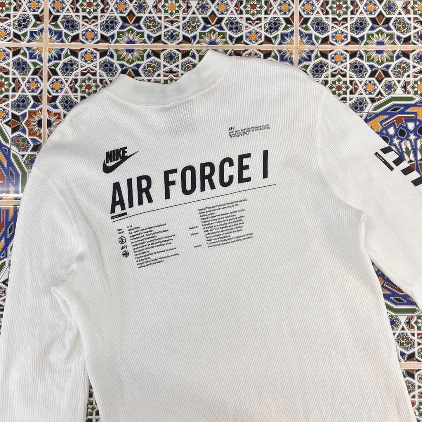 Nike Air Force one long sleeve tee